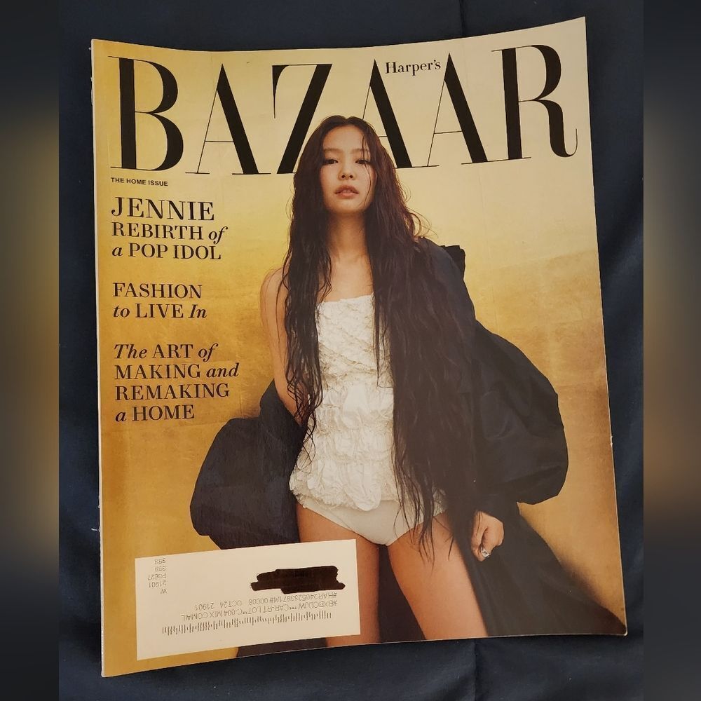 Harper’s Bazaar with Jennie cover